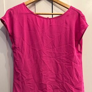 Topshop fuschia backless top